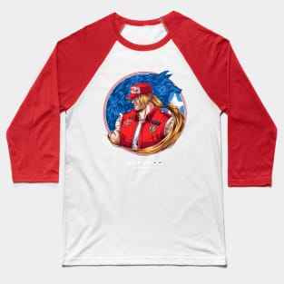 The legendery wolf - Terry Baseball T-Shirt